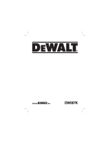 DeWalt DW087 Owner's manual