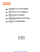 Franke FSMT605XS Owner's manual