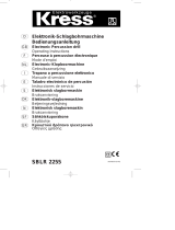 Kress SBLR 2255 Owner's manual