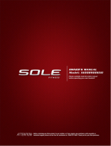 Sole F65 Owner's manual