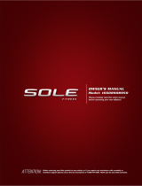Sole E95S Owner's manual