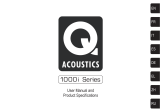 Q-ACOUSTICS 1000I Owner's manual