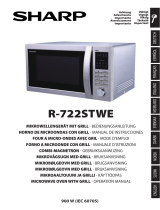 Sharp R-722STWE Owner's manual