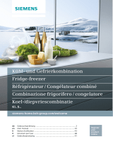 Siemens REFRIGERATOR BUILD-IN/BUILT-UNDER Owner's manual