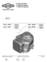 Briggs & Stratton Vanguard 380000 Owner's manual