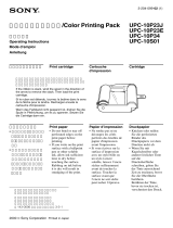 Sony UPC-10S01 Owner's manual