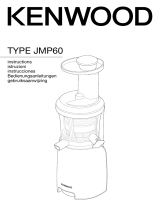 Kenwood JMP60 Slowjuicer PureJuice Owner's manual