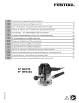 Festool 0F 1400 EBQ Owner's manual