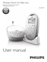 Philips AVENT BABYPHONE DECT 570/00 Owner's manual