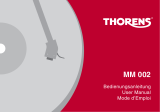 Thorens MM08 Owner's manual