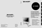 Sharp lc 15c 2e Owner's manual