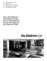 De Dietrich DCI1583X Owner's manual