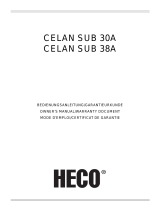 Heco CELAN SUB 30A Owner's manual