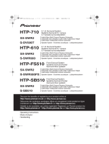 Pioneer HTP-610 Owner's manual