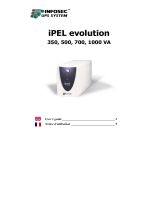 INFOSEC IPEL EVOLUTION 1000 VA User manual