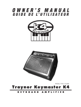 TRAYNOR K4 Owner's manual