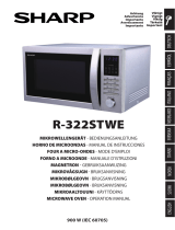 Sharp R322STWE Owner's manual
