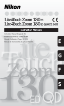 Nikon Lite Touch Zoom 130ED QD Owner's manual