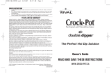 Crock-Pot DOUBLE DIPPER Owner's manual