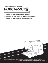 Euro-Pro 8135H Owner's manual