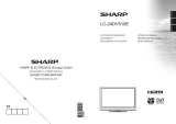 Sharp LC-24DV510E Owner's manual