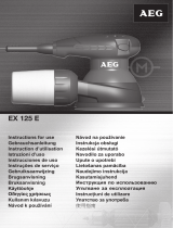 Aeg-Electrolux EX 125 E Owner's manual