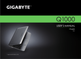 Gigabyte Q1000C Owner's manual