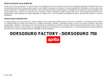 APRILIA DORSODURO FACTORY Owner's manual