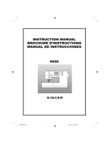 SINGER 9920 User manual