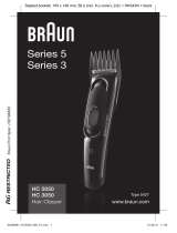 Braun HC3050 Owner's manual