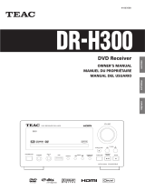 TEAC DR-H300 Owner's manual