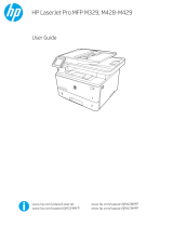 HP LaserJet Pro MFP M428-M429 f series Owner's manual