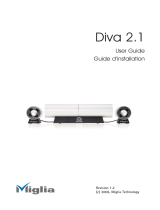 Miglia DIVA 2.1 Owner's manual