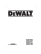 DeWalt D25730K Owner's manual