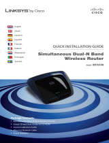 Linksys WRT610N - Simultaneous Dual-N Band Wireless Router Owner's manual