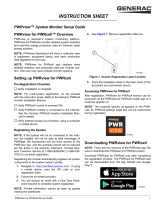 Generac X7602 APKE00014 Quick start guide