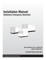Generac 70kW QT07068GNAC User manual