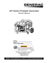 Generac GP3600 G0076770 User manual