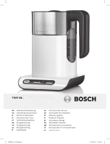 Bosch TWK8633GB Owner's manual
