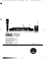 AKG DMS 700 Owner's manual