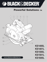 Black & Decker KS1600L T1 Owner's manual