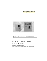 YASKAWA VS-616PC5 Owner's manual