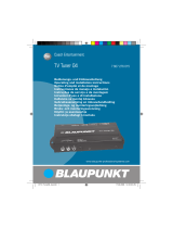Blaupunkt TV Tuner Owner's manual