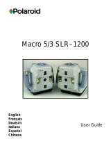 Polaroid MACRO 5-3 SLR–1200 Owner's manual