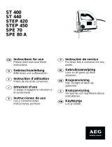 AEG STEP 500 User manual