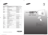 Samsung UE55HU7500L Owner's manual