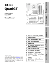 Abit IX38 QuadGT Owner's manual
