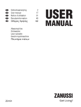Zanussi zdi 101 x Owner's manual