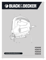 Black & Decker KS603E Owner's manual