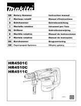 Makita HR 4501 C Owner's manual